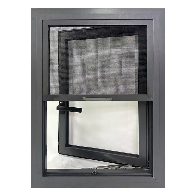 Ferestre din aliaj de aluminiu vopsite cu pulbere